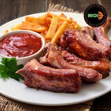 [케이쿡] 바베큐폭립 400g 2팩 + 매콤폭립 400g 3팩