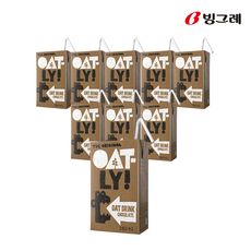 빙그레 오틀리 귀리우유 오트밀크 250ml 9개입(오리지널 초코 택), 9개