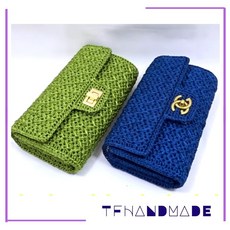 TFHANDMADE 뜨개가방 패키지 클러치백 패키지 뜨개질 DIY, PP스레드