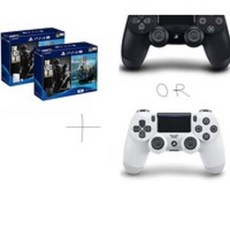 PS4 PRO 7218B 1TB 블랙 or 화이트 번들 +듀얼쇼크 새제품