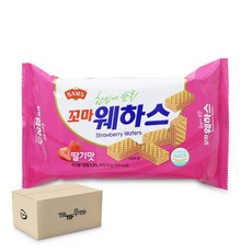 삼아 꼬마웨하스 딸기맛 70g (1박스-20개), 20개