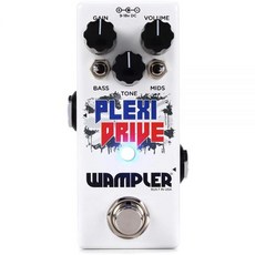 Wampler 플렉시 드라이버 미니 오버드라이브 페달, 1개