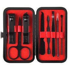 Calary 8 in 1 Nail Clipper Kit Manicure Set Pedicure Set Grooming Kit, 상세내용참조, 상세내용참조