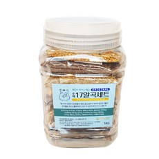 honeyfarm 허니팜 수제 17알곡 패키지 세트 1kg 햄스터사료 애완조사료 알곡사료, 1개