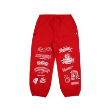 비에스래빗 2223 BSRABBIT WD WORK JOGGER PANTS RED 스노우 보드복 조거 팬츠