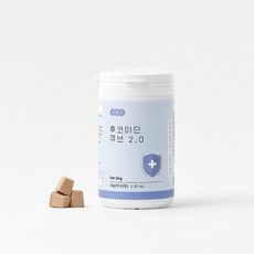 수플담 후코이단 큐브 2.0 강아지 면역력 항산화제 감기 영양제, 65정, 면역/항산화, 1개