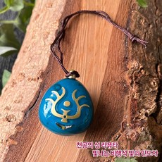 지브리스튜디오 천공의성 라퓨타 비행석 키홀더 가방 장식 로봇병사 피규어 기프트 44980, 1개, 블루