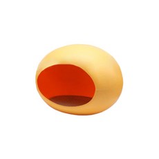 파인드케이 이동식 반려동물 달걀 하우스, 오렌지, 1개