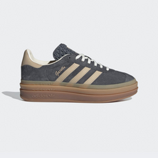 [아디다스국내정품] 아디다스 운동화 스티커즈 가젤 볼드 우먼 GAZELLE BOLD W 그레이 IE0428