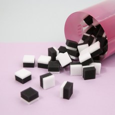 픽미 이지 그라데이션 네일 아트 스펀지 100pcs 3개입, 옵션없음, 옵션없음