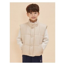 빈폴키즈 패딩 베스트 - 베이지
