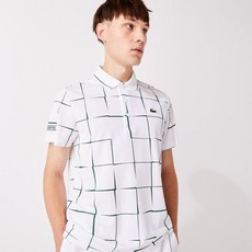 [갤러리아] LACOSTE SPORTS라코스테 스포츠 남성용 네트 프린트 테니스 폴로 DH2052-20D 737