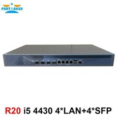 [해외] 하드웨어 방화벽 A2618 1U SERVER 와 4 SFP INTEL I350 4 * 82574L 기가비트 LAN INTEL CORE I5 4430 3.0 천헤르쯔 ROS, 상세내용표시