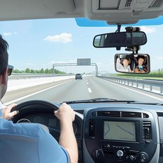 안전 자동차 시트 미러 어린이 360도 후방 - 넓은 영역 SUV 및, 한개옵션1, 한개옵션0