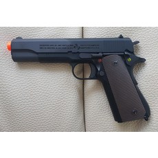 WE NEW SYSTEM 신형 M9A1 크롬 실버 가스건-LED 케이스
