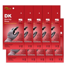 DK NBR 330 울트라그립 코팅장갑 L 사이즈 10켤레, 혼합색상, 10개