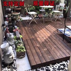 캠핑장데크 야외용 나무 옥탑방 테라스 글램핑장 원목 마당 옥상 야외 전원주택 높이 8cm, 50x50