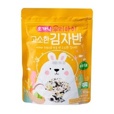 광천김 오가닉 우리아이 고소한 김자반 30G, 1개