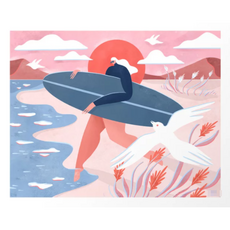 장미꽃그림화분