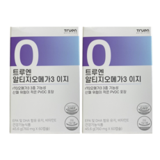 트루엔 초임계 알티지 오메가3 이지 760mg 4개월분, 60캡슐, 2개