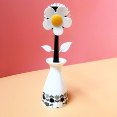 스페인 vigar 화병모양 주방 솔, 블랙 화이트