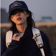 온팡 빅사이즈 남여공용 빈티지 뉴욕 볼캡 데일리모자 여름모자 야구모자