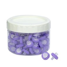 주사기 필터 PVDF 친수성 여과 0.22um 13mm 막 직경 실험실 디스크 비멸균 랩필 100팩 포장, 0.22um PVDF Hydrophilic Filtra