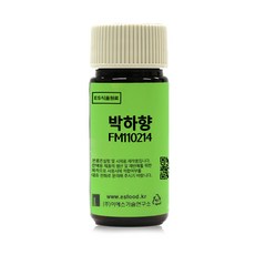 ES 식품원료 박하향 FM110214 MENTHOL [0149], 20g, 1개, 20g - 박하추출물