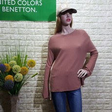 베네통 끈장식 내추럴 니트 BAKP61761