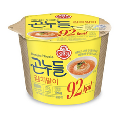 매콤하고 시원한 김치말이육수와 탱글탱글한 곤약면의 조화! 오뚜기 곤누들 김치말이 196g 1개