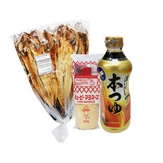 간단한 술안주 주전부리 짝태구이 큐피 마요네즈 혼쯔유 디핑소스 세트