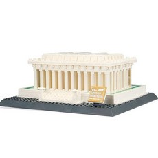 (랜드마크 건축물 레고호환) 미국 링컨 기념관 (4216)