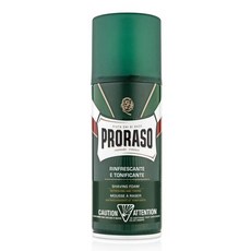 [현대백화점]프로라소 PRORASO 쉐이빙 폼 미니 50mL, 쉐이빙 폼 리프레쉬 50ml(그린), 없음