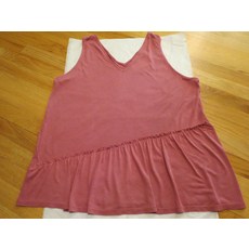 124391 앤트로폴로지 Left Coast Collection 니트 Top Raspberry S or 엑스라지 058