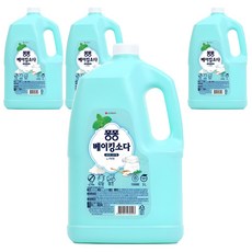퐁퐁 베이킹소다 깔끔한 민트향, 3L, 4개 3L, 4개