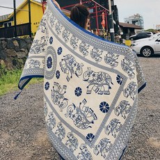 여름어깨숄스카프