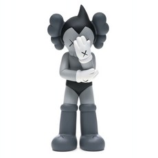 카우스 피규어 아트토이 팝아트 작품 KAWS Figure 홀리데이 컴패니언 아스트로보이 아톰, 그레이, 1개