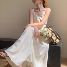 여름 리조트룩 해외여행 원피스 호캉스 나시 롱 원피스