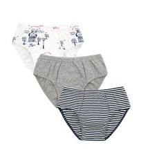 베베드피노언더웨어 남아 네이비 삼각팬티 3종 세트 BU34US3011412990