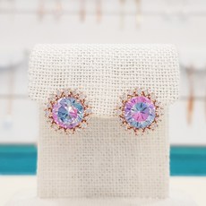 자수정귀걸이세트