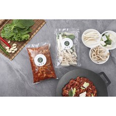 [들안길] 포항맛집 들안길 오리불고기1kg(4~5인분)+야채증정 당일제조/냉장, 2개, 1kg