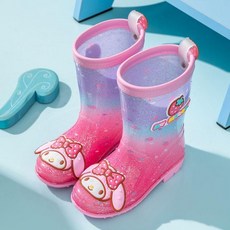 레인부츠 시나모롤 장화 부츠 어린이 아동 여아 키즈 캐릭터 신발 미끄럼방지 겨울 귀여운 방수