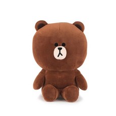  라인프렌즈 드라이버 커버 V2, 브라운 