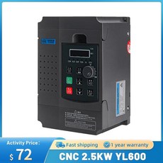 2.2KW 1.5KW 인버터 12V 220V VFD 1P 입력 주파수 3P 출력 변환기 가변 속도 드, 01 2.2kw, 01 CHINA, 1개