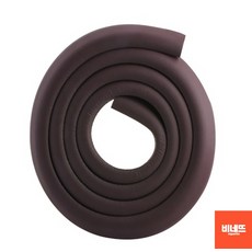 문틀가드 엠보싱 모서리 덮개 쫄대 마감재 갈색 대 2M