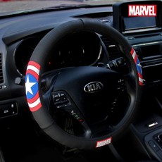 MARVEL 마블 논슬립 실리콘 핸들커버 3종(캡틴아메리카 스파이더맨 아이언맨) 벤츠 BMW K7 코나 셀토스 올뉴카니발 SM5G4 렉스턴 스포츠 벨로스터