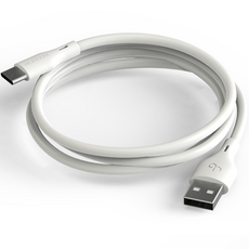 케이전자 USB C타입 고속 충전 케이블 3m 두꺼운케이블선, 화이트, 1개