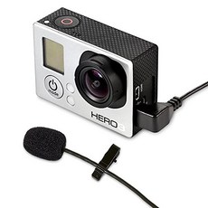 MXL Mics MM165GP 라발리에 마이크 GoPro 카메라용, MXL Mics MM165GP 라발리에 마이크 GoPr, 1개