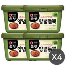 청정원 순창 양념듬뿍 쌈장 500g x 4개