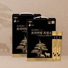 김소형원방 프리미엄 흑염소 진액스틱, 1.35g, 2박스